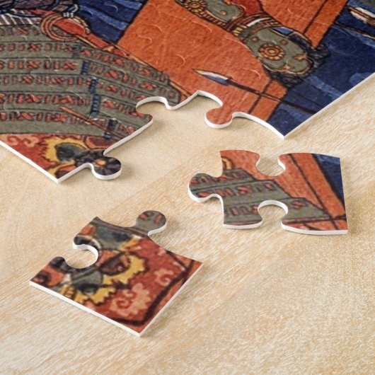 新田義興の矢口渡船での死 ジグソーパズル (側面)