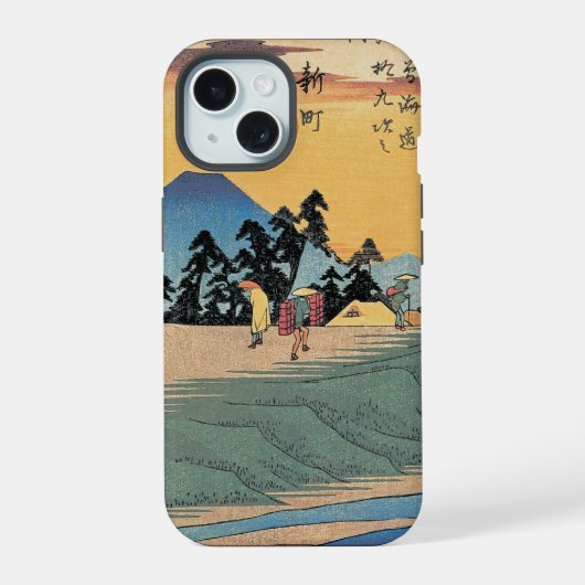 新町 iPhone 15ケース (裏面)