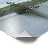 新発見の湖 フォトプリント (角)