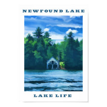 新発見の湖 – Lake Life Poster