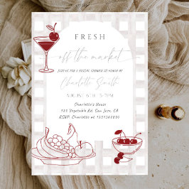 新登場!市場風ブライダルシャワーパーティー 招待状