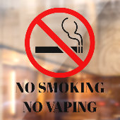 新登場！ 🚭 禁煙・禁喫煙ステッカー - 8x8 角形 ウィンドウサイン (シート2)