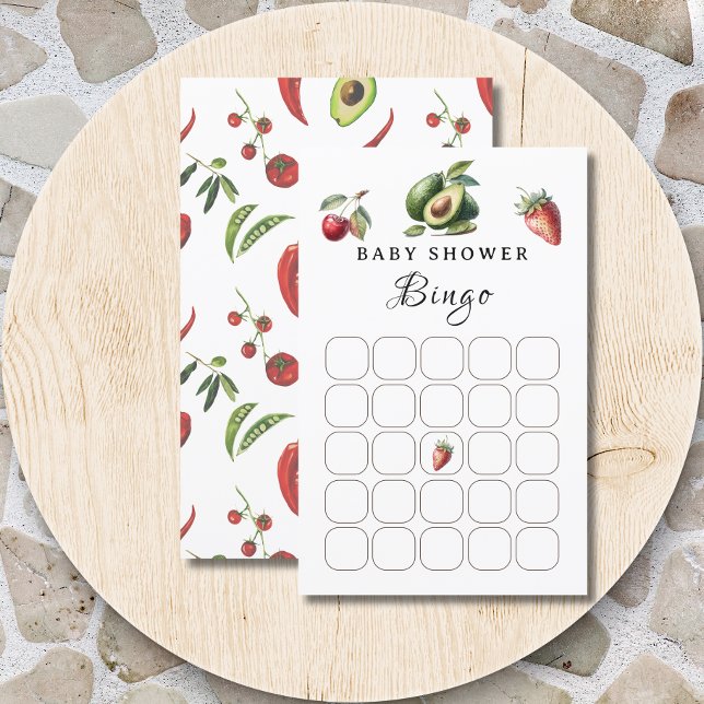 新白農場赤ちゃんシャワービンゴゲームカード (クリエイターアップロード済み)