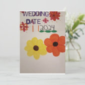 新着フローラ結婚更新日2024 招待状 (スタンド正面)