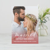 新着写真結婚したと赤メリーグラデーション色 シーズンカード (スタンド正面)