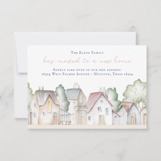 新着情報 招待状 (正面)