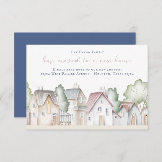 新着情報 招待状 (正面/裏面)