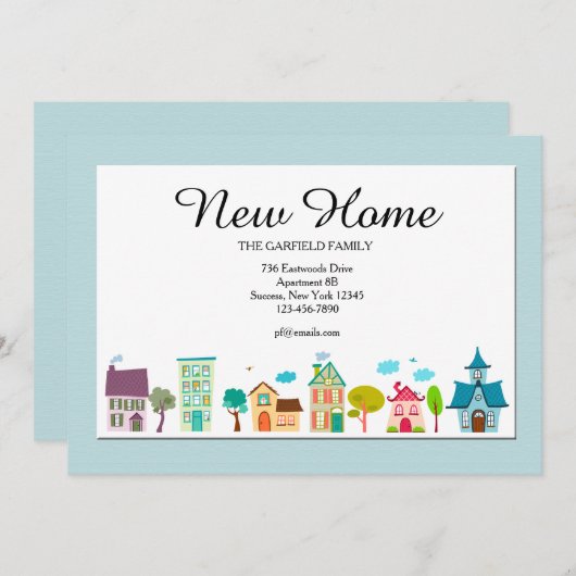 新着情報 案内状 (正面/裏面)