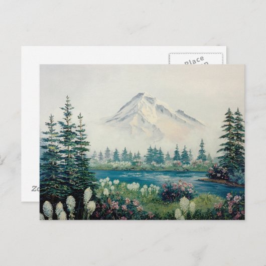 新着投稿 – TRIPROUD太平洋から見たクマの草景色のフード ポストカード (正面/裏面)