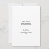 新着水カラーリース写真結婚したクリスマス シーズンカード (裏面)