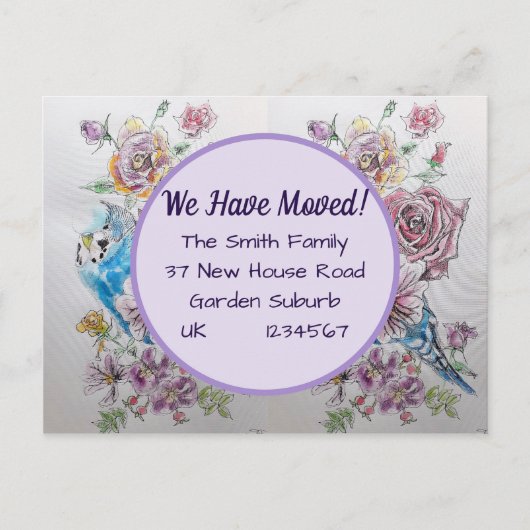 新着葉書、私たちは移動している ポストカード (正面)