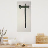 新石器時代の斧、紀元前2000年～1800年 ポスター (キッチン)