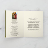 新祖父母おめでとう祈りの言葉宗教 カード (内部)