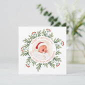 新祖父母からのメリークリスマス写真 シーズンカード (スタンド正面)