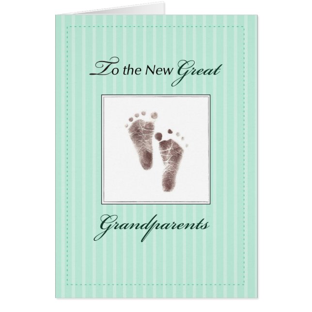 新祖父母素晴らしベビー、ニュートラルグリーン (正面)