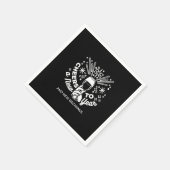 新祝始ワイングラスイラストレーション2 スタンダードカクテルナプキン (角)