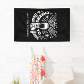 新祝始ワイングラスイラストレーション2 横断幕 (インサイチュ)