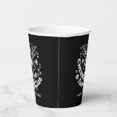 新祝始ワイングラスイラストレーション2 紙コップ (右)