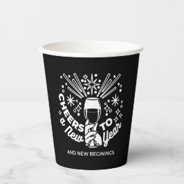 新祝始ワイングラスイラストレーション2 紙コップ