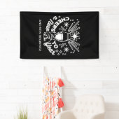 新祝始ワイングラスイラストレーション 横断幕 (インサイチュ)