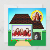 新祝居 招待状 (裏面)