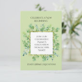 新祝期卒業式招待状 招待状 (スタンド正面)