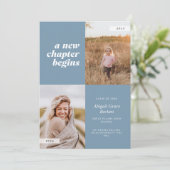 新章が青の卒業招待状 招待状 (スタンド正面)