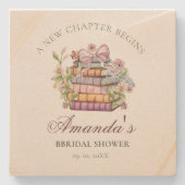 新章の始まり ストーリーブック ブライズシャワー ストーンコースター (正面)