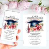 新章卒業パーティー招待状 招待状