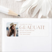 新章卒業差出人住所ラベル ラベル (インサイチュ)