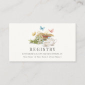 新章蝶結婚贈与簿 エンクロージャーカード (正面)