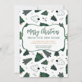 新築クリスマスツリーからメリークリスマス 案内状 (正面)