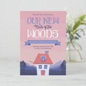 新築パーティーのご案内 招待状 (スタンド正面)