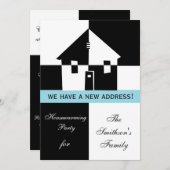 新築パーティーの招待状 招待状 (正面/裏面)