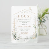 新築パーティー招待状テンプレート 招待状 (スタンド正面)