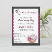 新築パーティー招待状 招待状 (スタンド正面)