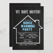 新築パーティー招待状 招待状 (正面/裏面)