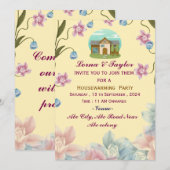 新築パーティー招待状 招待状 (正面/裏面)