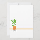 新築パーティー招待状 招待状 (裏面)