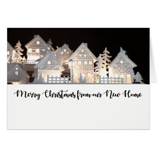 新築ホームライトクリスマスハウスから (正面横)