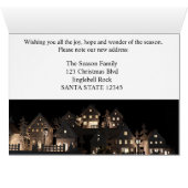 新築ホームライトクリスマスハウスから (内部横(下))