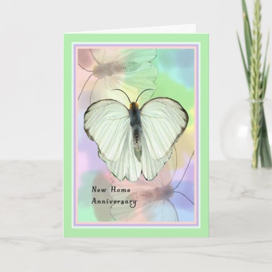 新築一年記念カード カード (正面)