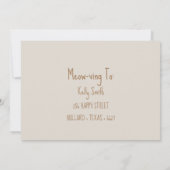 新築住宅の物語 案内状 (裏面)