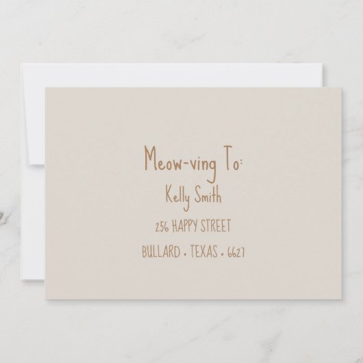 新築住宅の物語 案内状 (裏面)