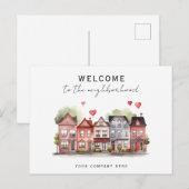 新築住宅オーナー歓迎！地元の不動産 ポストカード (正面/裏面)