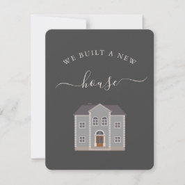 新築引越しのお知らせ