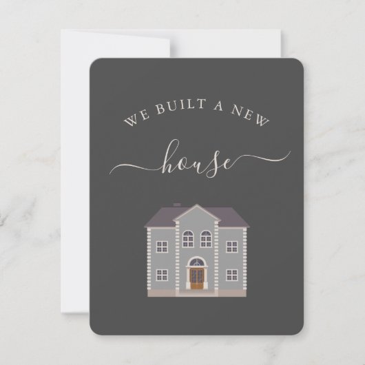 新築引越しのお知らせ (正面)