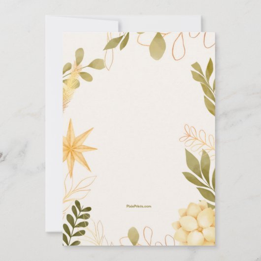 新築新年のお知らせ 案内状 (裏面)