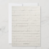 新築祝いのワインチェックパーティー招待状 招待状 (裏面)