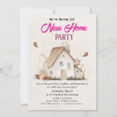 新築祝い招待状 招待状 (正面)